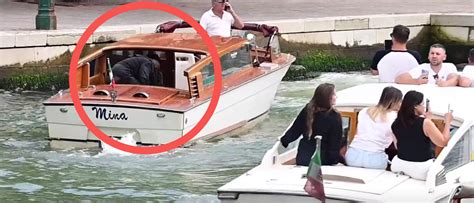 kanye blowjob on boat|Kanye West banned from Venice boat company in Italy after